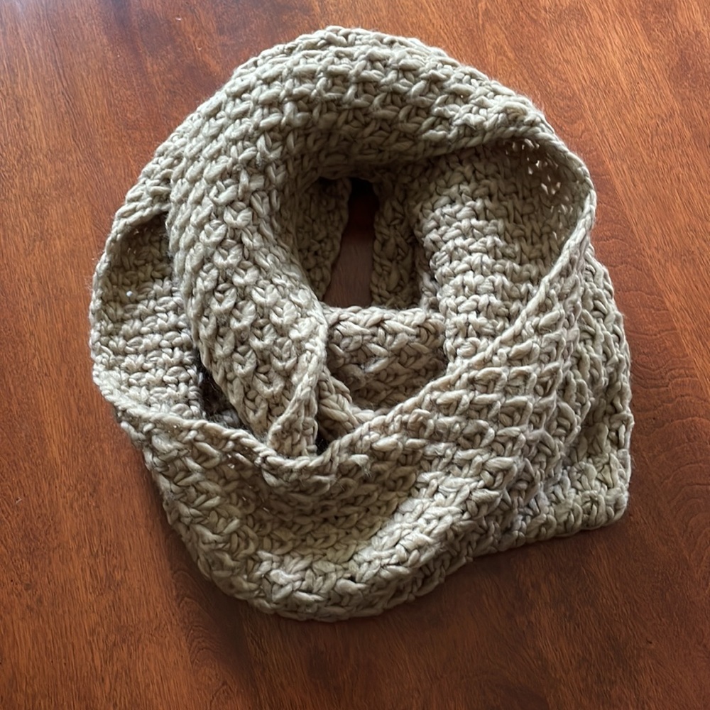 Cozy infinity scarf